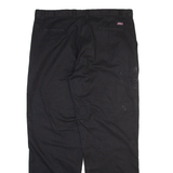 DICKIES Womens Trousers Black Relaxed Straight W38 L31