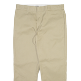 DICKIES 874 Workwear Mens Trousers Beige Regular Straight W38 L29