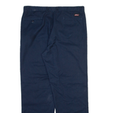 DICKIES Mens Trousers Blue Regular Straight W38 L32
