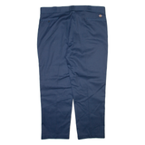 DICKIES 874 Workwear Mens Trousers Blue Regular Tapered W42 L30