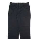 DICKIES 774 Womens Trousers Black Regular Straight W32 L32