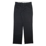DICKIES 774 Womens Trousers Black Regular Straight W32 L32