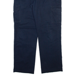 DICKIES Cargo Mens Trousers Blue Regular Straight W36 L31