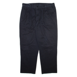 DICKIES Mens Trousers Black Relaxed Straight W40 L32