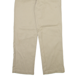 DICKIES 874 Workwear Mens Trousers Beige Regular Straight W34 L30