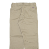 DICKIES 874 Workwear Mens Trousers Beige Regular Straight W34 L30