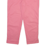 TOMMY HILFIGER Womens Trousers Pink Regular Tapered W32 L26