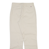 TOMMY HILFIGER Womens Trousers Cream Regular Bootcut W27 L29