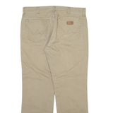 WRANGLER Mens Trousers Beige Regular Straight W35 L30