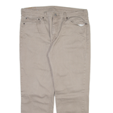 LEVI'S 541 Mens Trousers Beige Regular Straight W37 L30