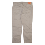 LEVI'S 541 Mens Trousers Beige Regular Straight W37 L30