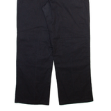 DICKIES Mens Trousers Black Regular Straight W36 L30