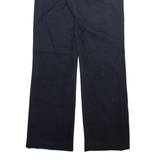 DICKIES Womens Trousers Grey Relaxed Straight W30 L30