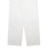 DICKIES Carpenter Mens Trousers White Regular Straight W30 L30