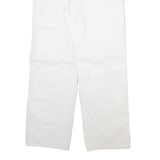 DICKIES Carpenter Mens Trousers White Regular Straight W30 L30