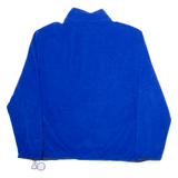 POLO RALPH LAUREN Ryder Cup Mens Fleece Blue Button Neck Tight Knit 2XL