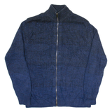 CALVIN KLEIN JEANS Mens Jumper Blue Tight Knit L