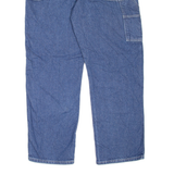 DICKIES Carpenter Workwear Mens Jeans Blue Relaxed Tapered W36 L32