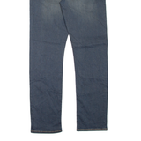 WRANGLER Athletic Fit Mens Jeans Blue Slim Tapered Stone Wash W30 L32