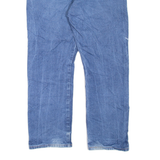 WRANGLER Mens Jeans Blue Regular Straight Stone Wash W40 L30