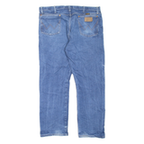 WRANGLER Mens Jeans Blue Regular Straight Stone Wash W40 L30