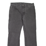 DICKIES Carpenter Workwear Mens Jeans Black Regular Straight W34 L29