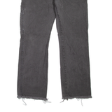 DICKIES Carpenter Workwear Mens Jeans Black Regular Straight W34 L29