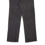 LEVI'S 505 Womens Jeans Black Regular Straight W34 L29