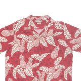 BATIK BAY Mens Hawaiian Shirt Red Floral XL