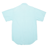 TRAMPS Mens Plain Shirt Blue S