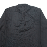 NAUTICA Mens Plain Shirt Black Long Sleeve XL