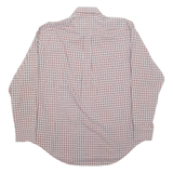 LAUREN RALPH LAUREN Mens Shirt Red Check Long Sleeve XL
