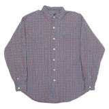 RALPH LAUREN POLO JEANS COMPANY Mens Shirt Blue Check Long Sleeve L