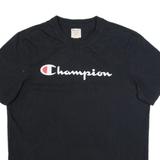 CHAMPION Mens T-Shirt Black L