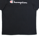 CHAMPION Mens T-Shirt Black L