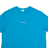 CHAMPION Mens T-Shirt Blue 2XL