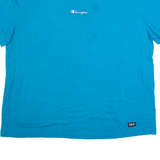 CHAMPION Mens T-Shirt Blue 2XL