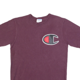 CHAMPION Mens T-Shirt Maroon M