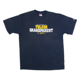CHAMPION University Of Toledo Grandparent Mens T-Shirt Blue USA 2XL