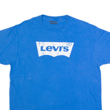 ADIDAS Mens T-Shirt Blue L