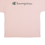 CHAMPION Mens T-Shirt Pink XL