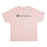 CHAMPION Mens T-Shirt Pink XL