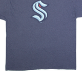 CHAMPION Seattle Kraken Mens T-Shirt Blue USA XL