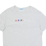CHAMPION Womens T-Shirt Grey M