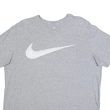 NIKE Swoosh Mens T-Shirt Grey XL