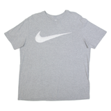 NIKE Swoosh Mens T-Shirt Grey XL