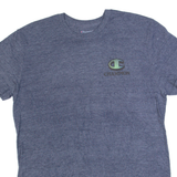 CHAMPION Mens T-Shirt Blue L