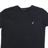 NAUTICA Womens T-Shirt Black L