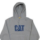 CAT Mens Grey Hoodie M