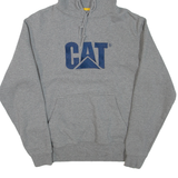 CAT Mens Grey Hoodie M